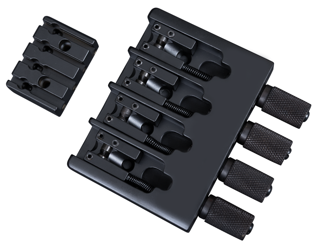 Hipshot 4 String Headless Bass Bridge Complete Set